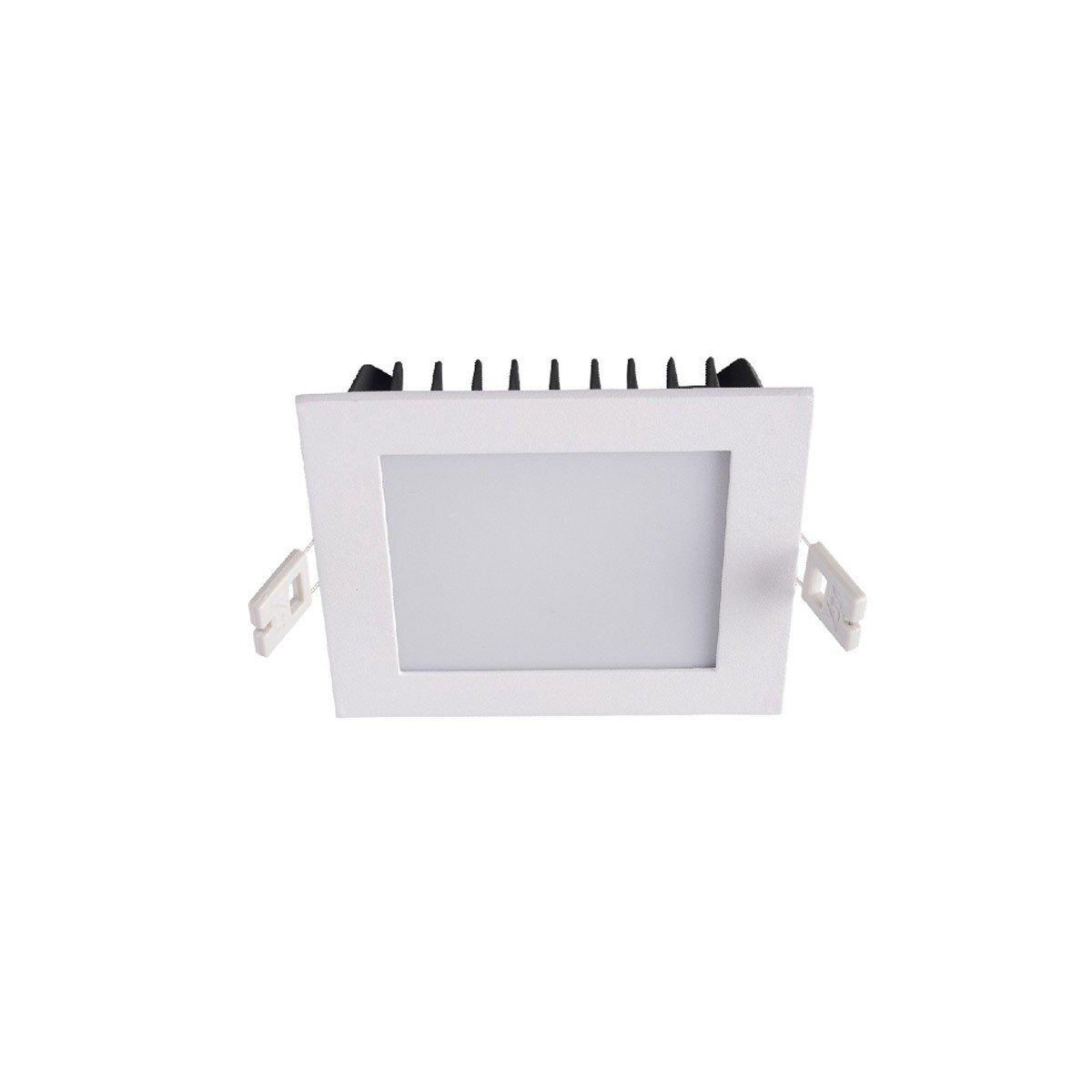 Nowoczesna lampa techniczna do wpuszczanego sufitu ITALUX TH0740 12W 1000W 3000K S.WH