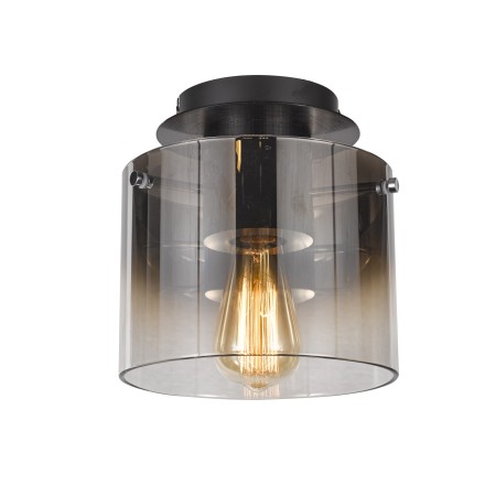 Nowoczesna lampa sufitowa ITALUX MX17076-1A BK