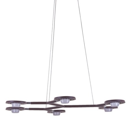 Nowoczesna lampa wisząca ITALUX AD16014-6B DARK COFFEE