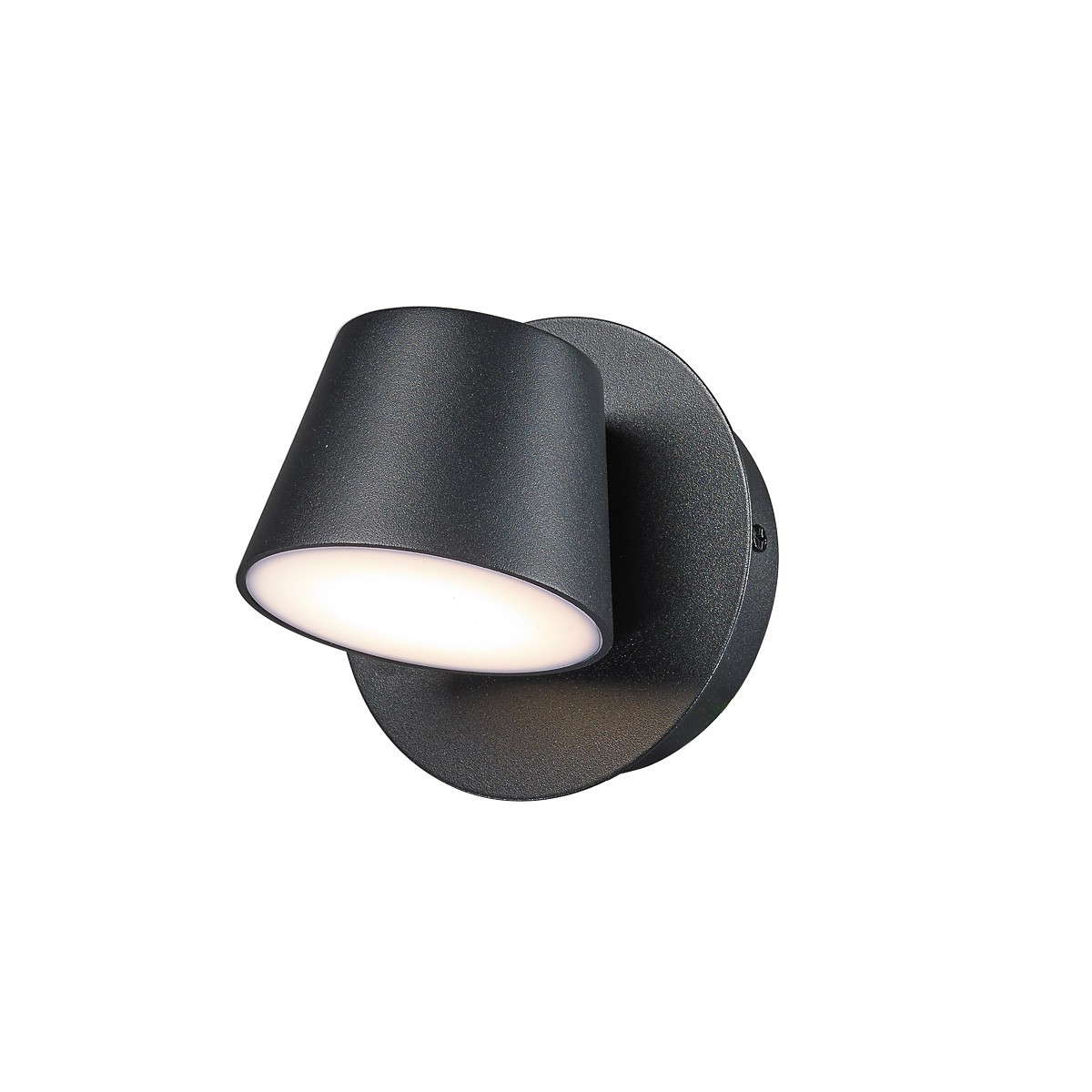 Lampa nowoczesna Kinkiet ITALUX MB1350-1 BK