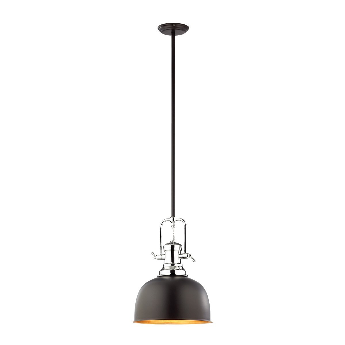 Lampa wisząca w stylu industrialnym i retro ITALUX MA04431CB-001