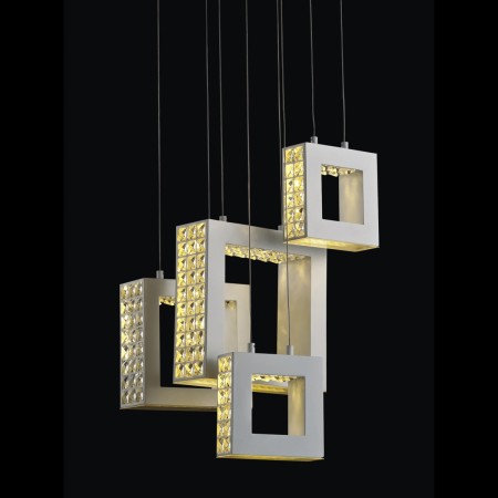 Nowoczesna lampa wisząca ITALUX MD1100341-4A