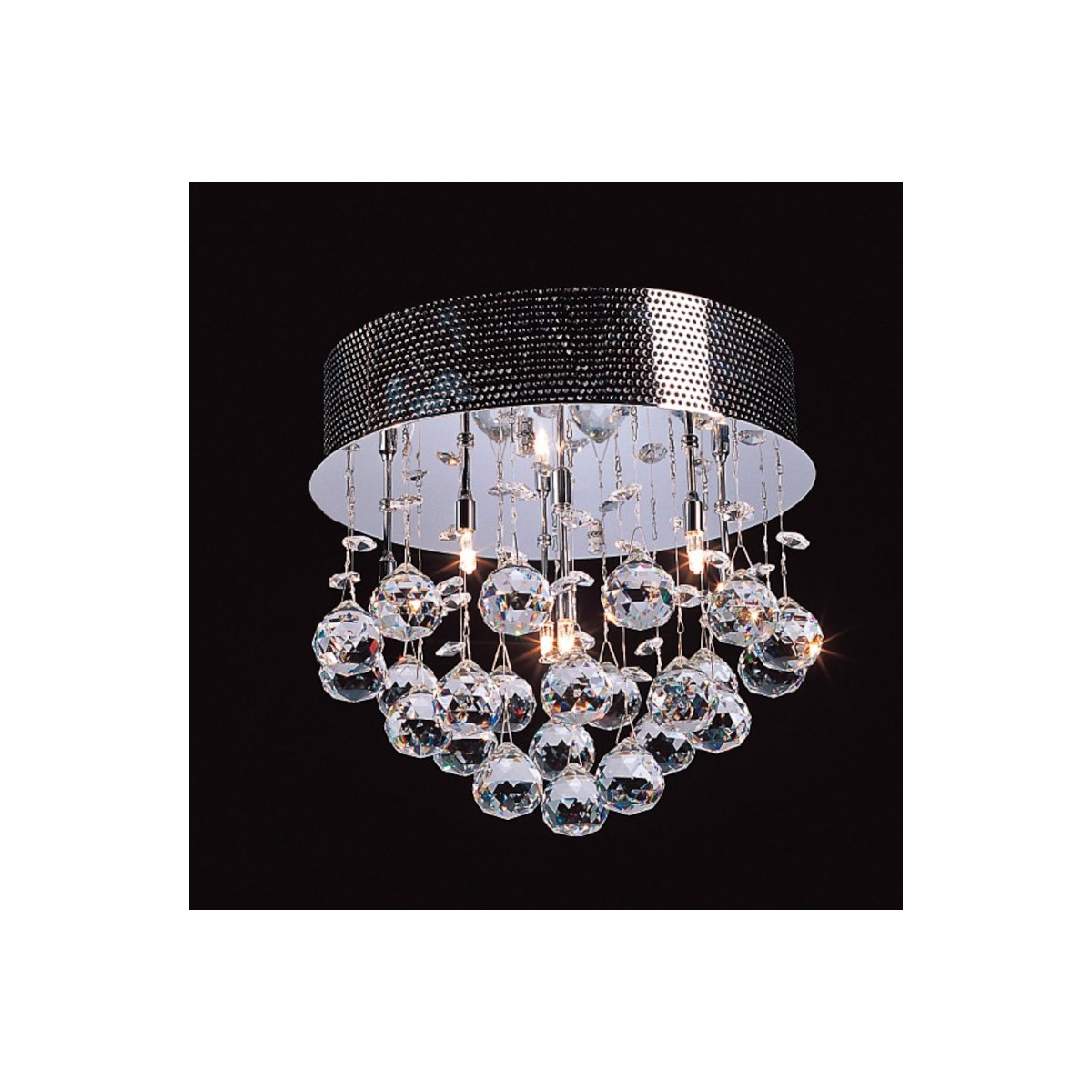 Lampa wisząca stała z kryształkami ITALUX MX51104-6A