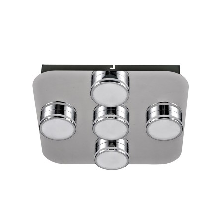 Nowoczesna lampa sufitowa ITALUX HD-4011N-05-9051D CH
