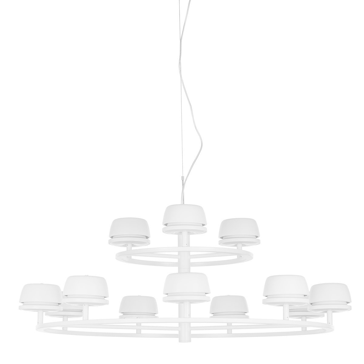 Nowoczesna lampa wisząca ITALUX AD16004-12A WH