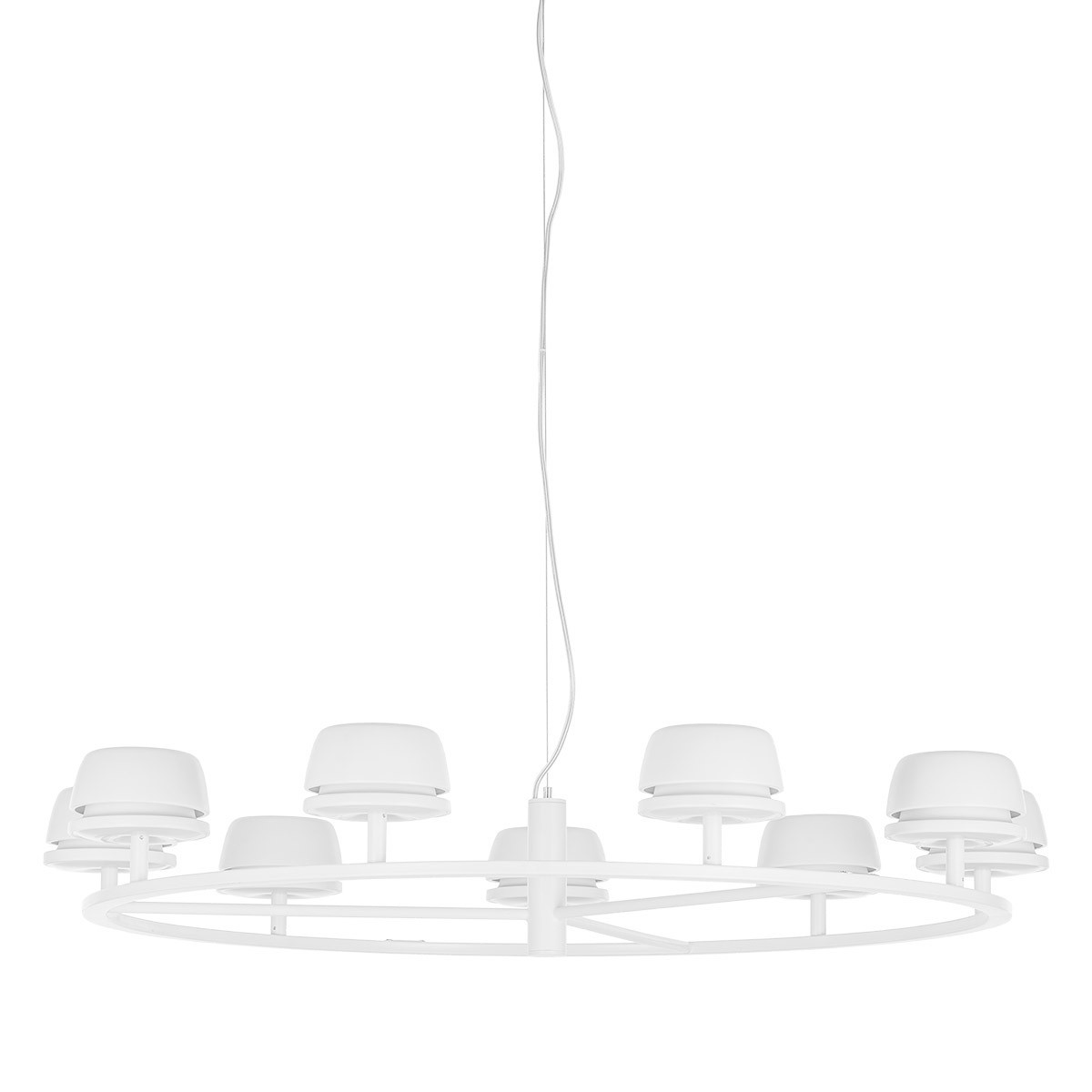 Nowoczesna lampa wisząca ITALUX AD16004-9A WH