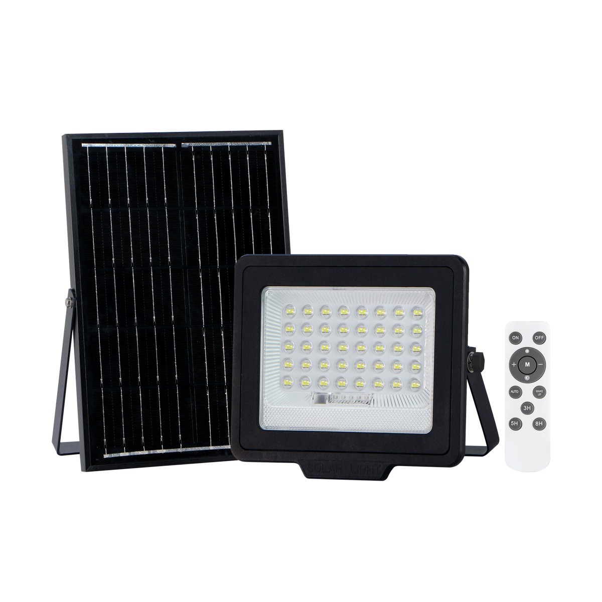 Nowoczesna lampa solarna ITALUX SLR-42563-100W
