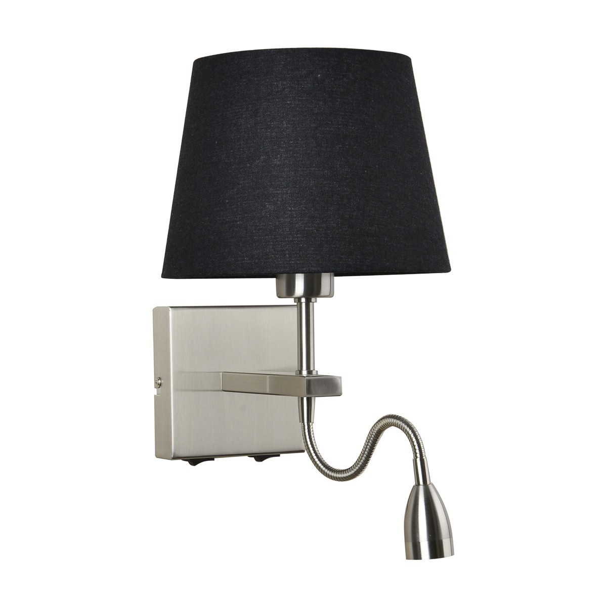 Nowoczesna lampka nocna ITALUX WL-1122-2-BL-SN-RO-BL