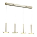 Nowoczesna lampa wisząca ITALUX MD17033012-4B GOLD
