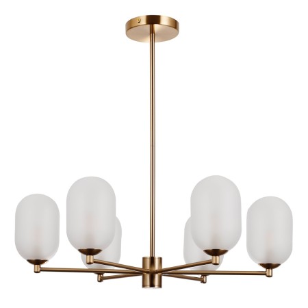Klasyczna lampa wisząca ITALUX PND-4215-6A-HBR-SAT