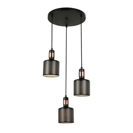 Nowoczesna lampa wisząca ITALUX PND-2439-3-BK