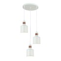 Nowoczesna lampa wisząca ITALUX PND-2439-3-WH