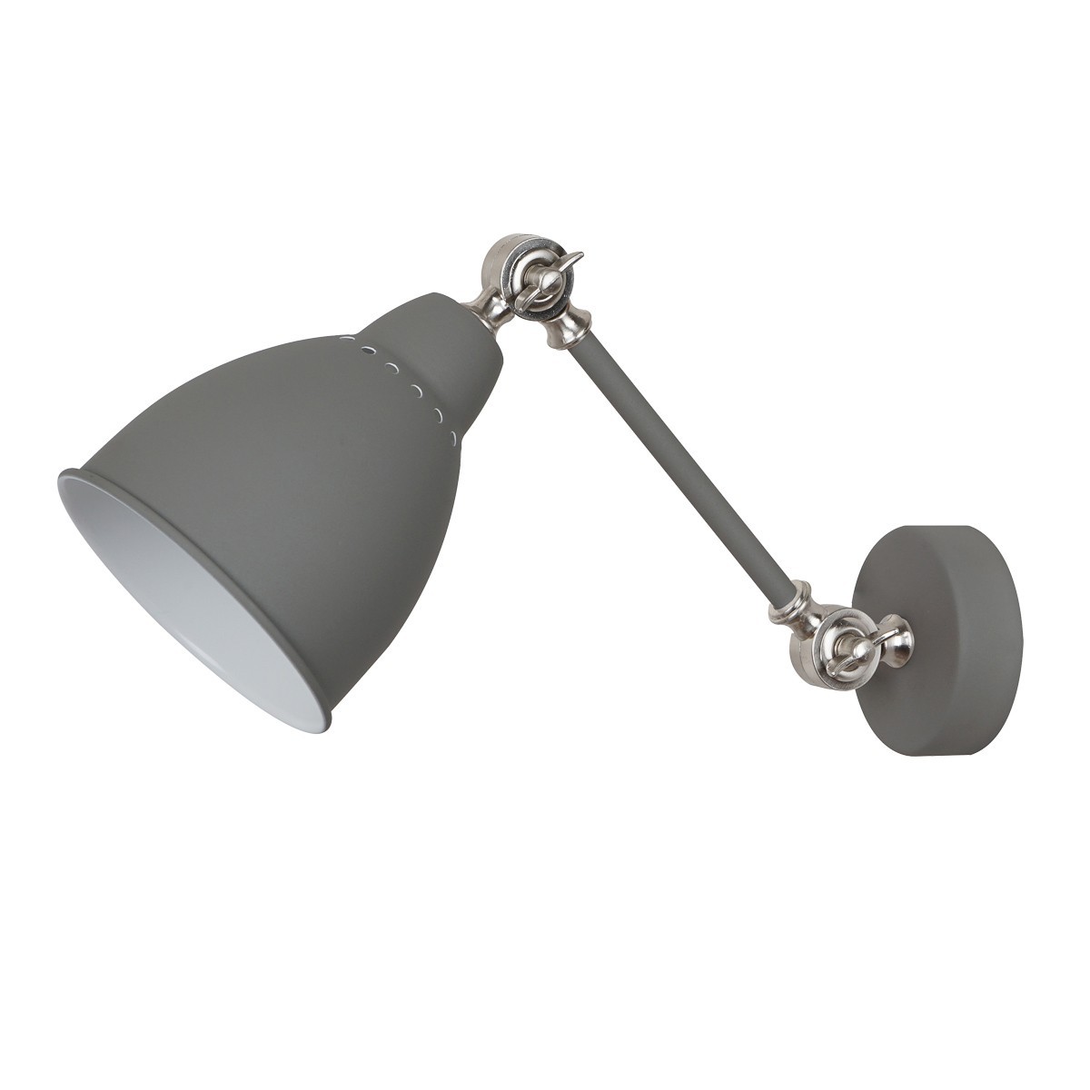 Lampa przemysłowa i retro Kinkiet ITALUX MB-HN5010-1-GR