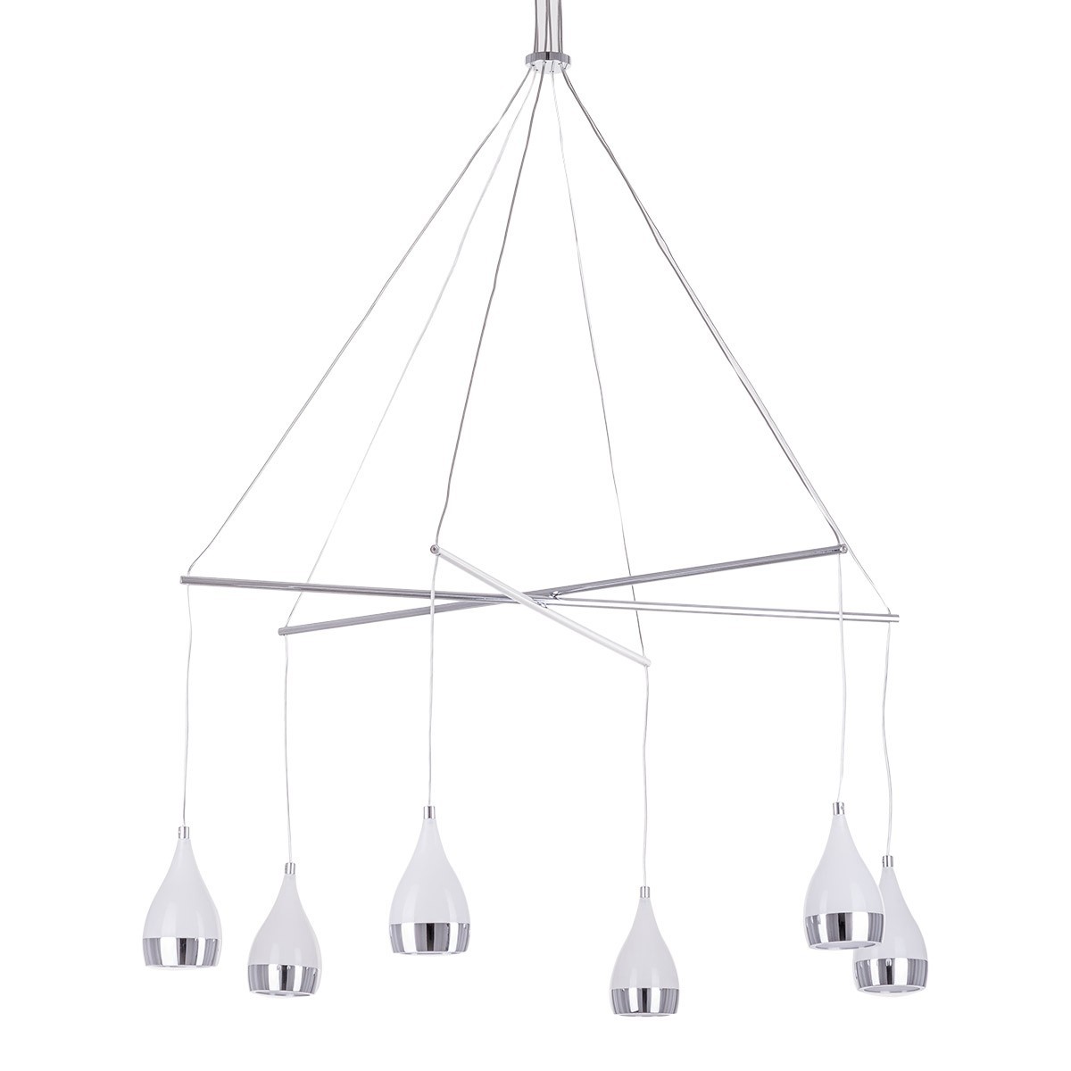 Nowoczesna lampa wisząca ITALUX AD16024-6A CH