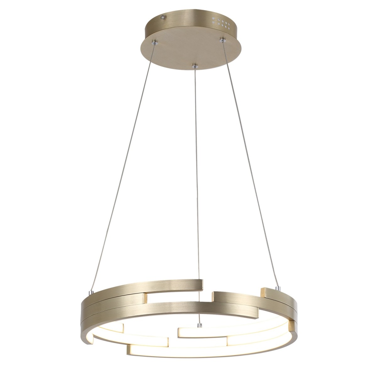 Nowoczesna lampa wisząca ITALUX MD16003097-1B GOLD