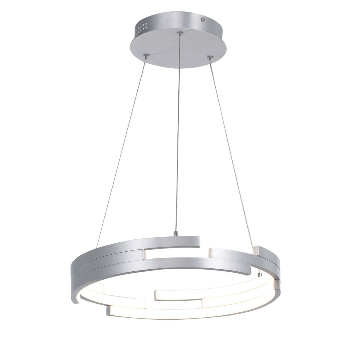 Nowoczesna lampa wisząca ITALUX MD16003097-1B SILVER