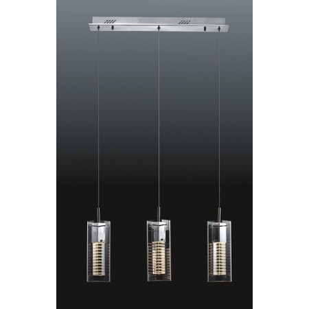 Nowoczesna lampa wisząca ITALUX MD109003-3B