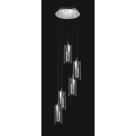 Nowoczesna lampa wisząca ITALUX MD109003-5B