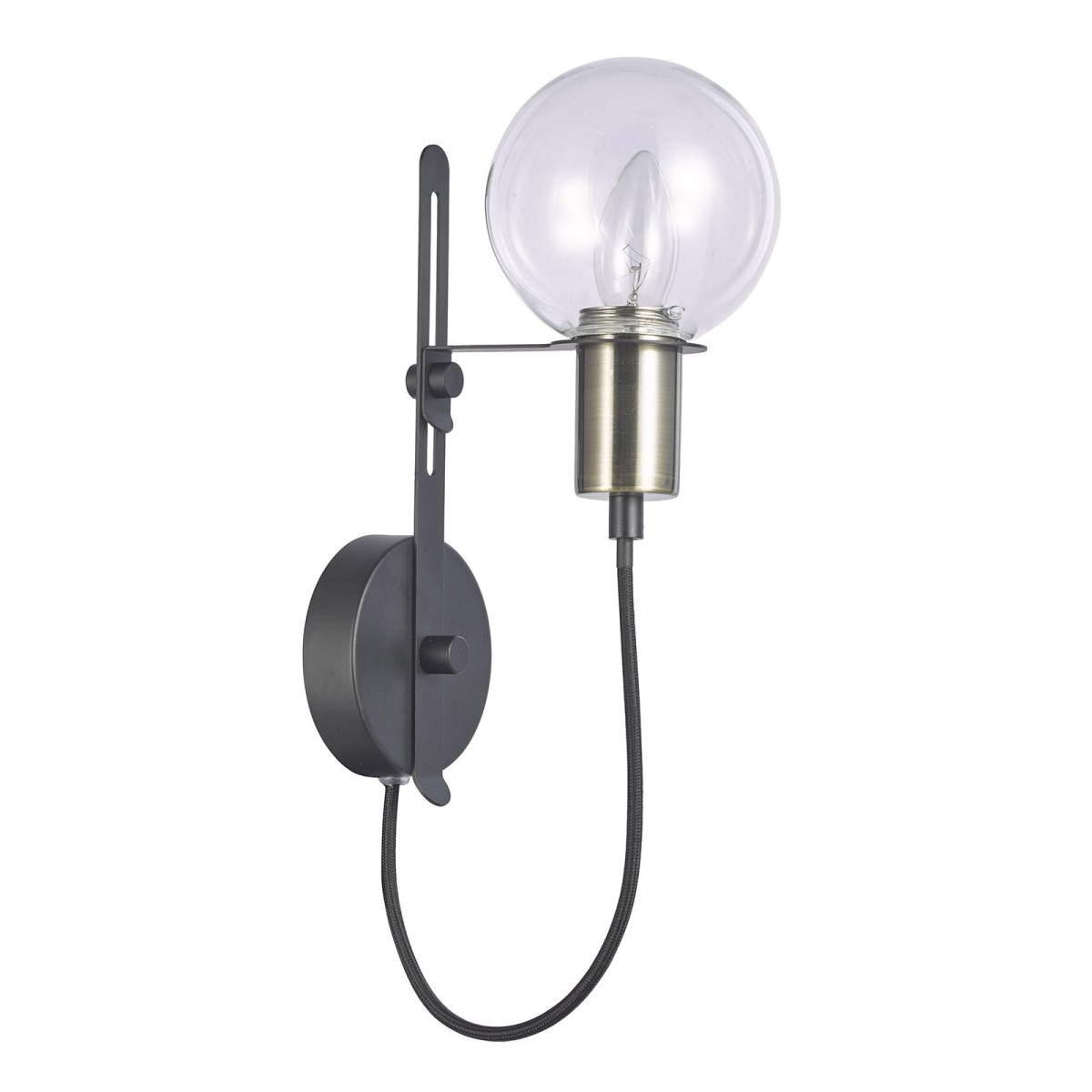 Lampa nowoczesna Kinkiet ITALUX MB16096-1B