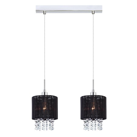 Lampa wisząca z kryształami ITALUX MDM1953-2 BK