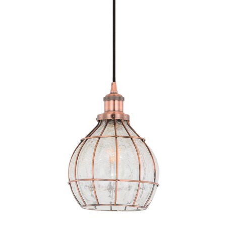 Stylizowana lampa wisząca ITALUX DS-G-78