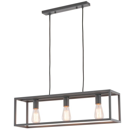 Lampa wisząca w stylu industrialnym i retro ITALUX MD-BR4367-D3 GR