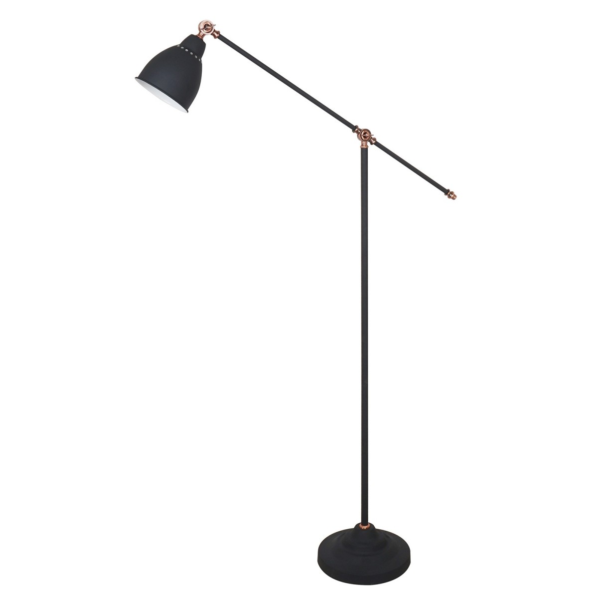 Lampa podłogowa w stylu industrialnym i retro ITALUX ML-HN3010 BL+RC