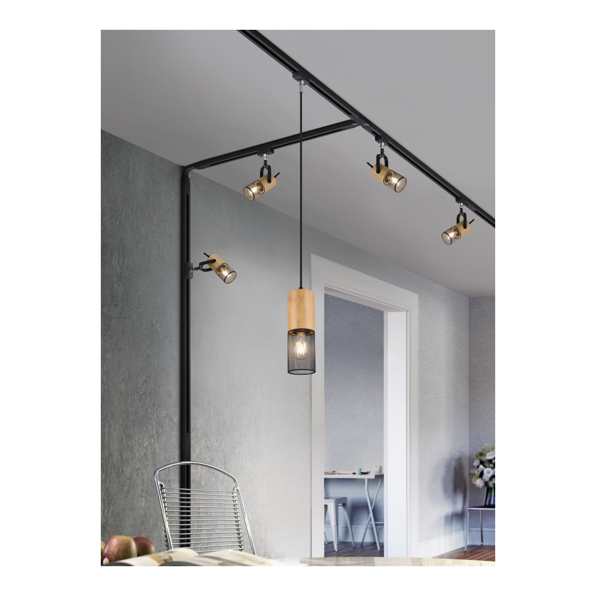 Oświetlenie szynowe 2fazowe Trio DUOLINE 78430132