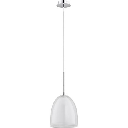 LAMPA WISZĄCA ALFA RONDA BIAŁA 1xE27
