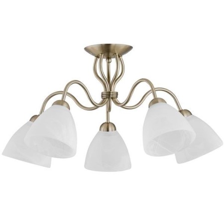 LAMPA SUFITOWA ALFA ARIEL PATINA 5xE27