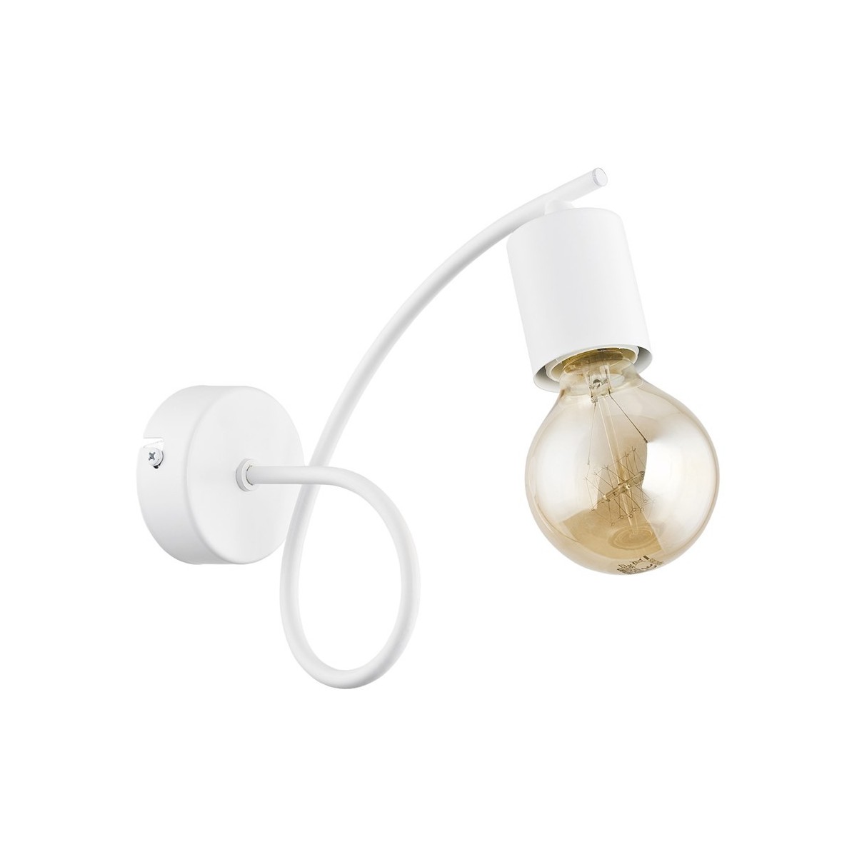 KINKIET ALFA TANGO BIAŁY 1xE27