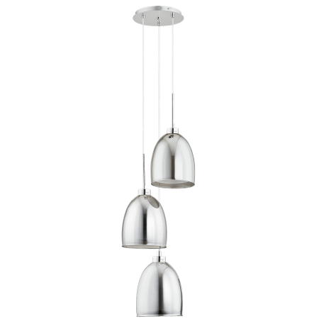 LAMPA WISZĄCA ALFA RONDA CHROM 3xE27