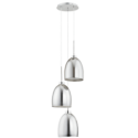 LAMPA WISZĄCA ALFA RONDA CHROM 3xE27