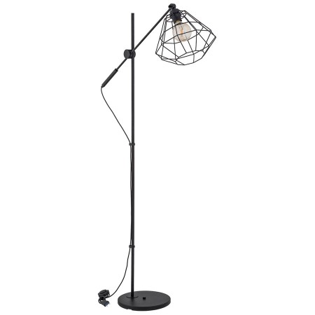 LAMPA PODŁOGOWA ALFA BOOGIE BIS CZARNA 1xE27