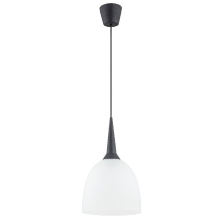 LAMPA WISZĄCA ALFA UNINO CZARNO-BIAŁA 1xE27