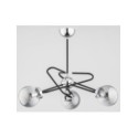 LAMPA SUFITOWA ALFA SAGITO CHROM 3xE14