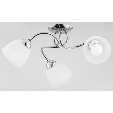 LAMPA SUFITOWA ALFA SILIA CHROM 3xE27