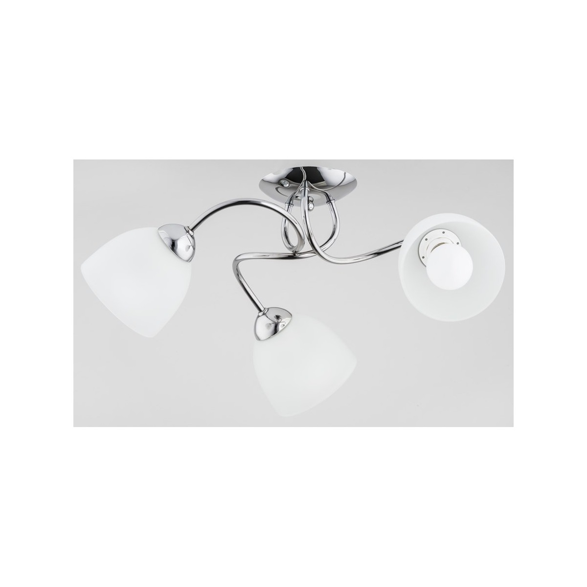 LAMPA SUFITOWA ALFA SILIA CHROM 3xE27