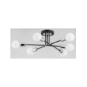 LAMPA SUFITOWA ALFA TOLEDO CZARNA 6xE27