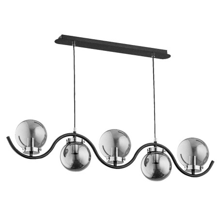 LAMPA WISZĄCA ALFA KORDA CHROM 5xE14