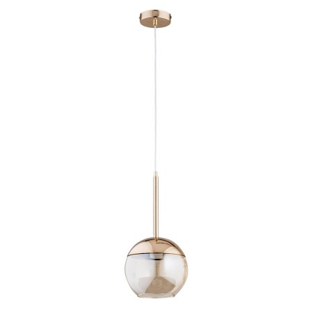 LAMPA WISZĄCA ALFA VOLDA ZŁOTA 1xE27