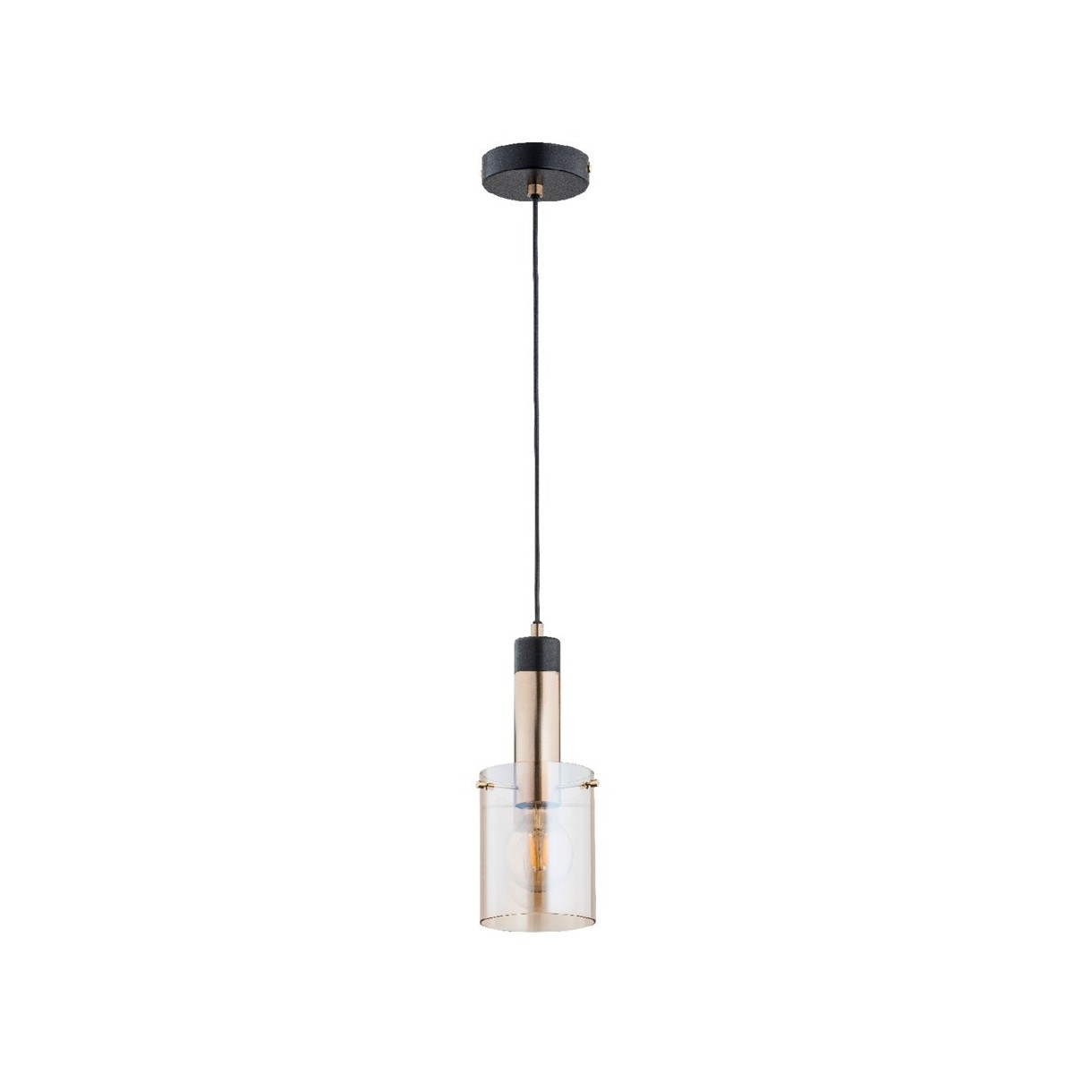 LAMPA WISZĄCA ALFA BELLA GOLD 1xE27