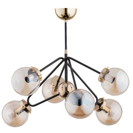 LAMPA SUFITOWA ALFA ELBA GOLD 6xE14