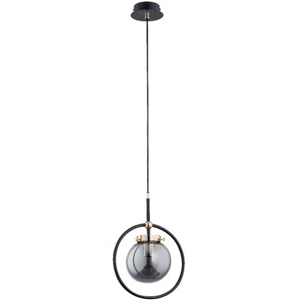 LAMPA WISZĄCA ALFA AKIRA CZARNA 1xE27