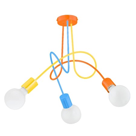 LAMPA SUFITOWA ALFA TANGO COLOR 3xE27