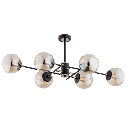 LAMPA SUFITOWA ALFA TANOS GOLD 6xE14
