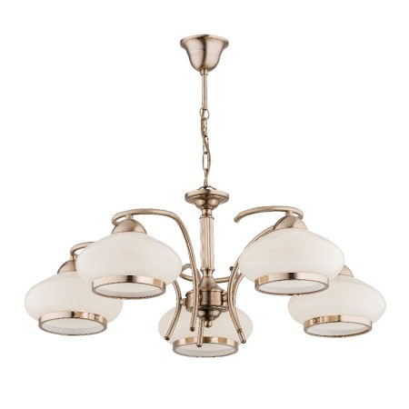 ŻYRANDOL ALFA LANIA ZŁOTY 5xE27