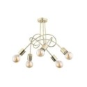 LAMPA SUFITOWA ALFA TANGO GOLD 5xE27