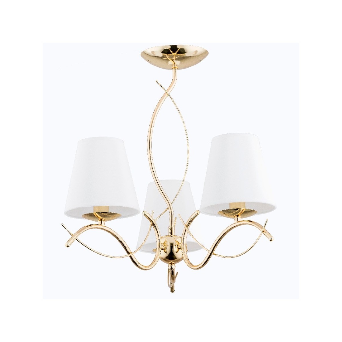 LAMPA SUFITOWA ALFA MONZA GOLD 3xE14