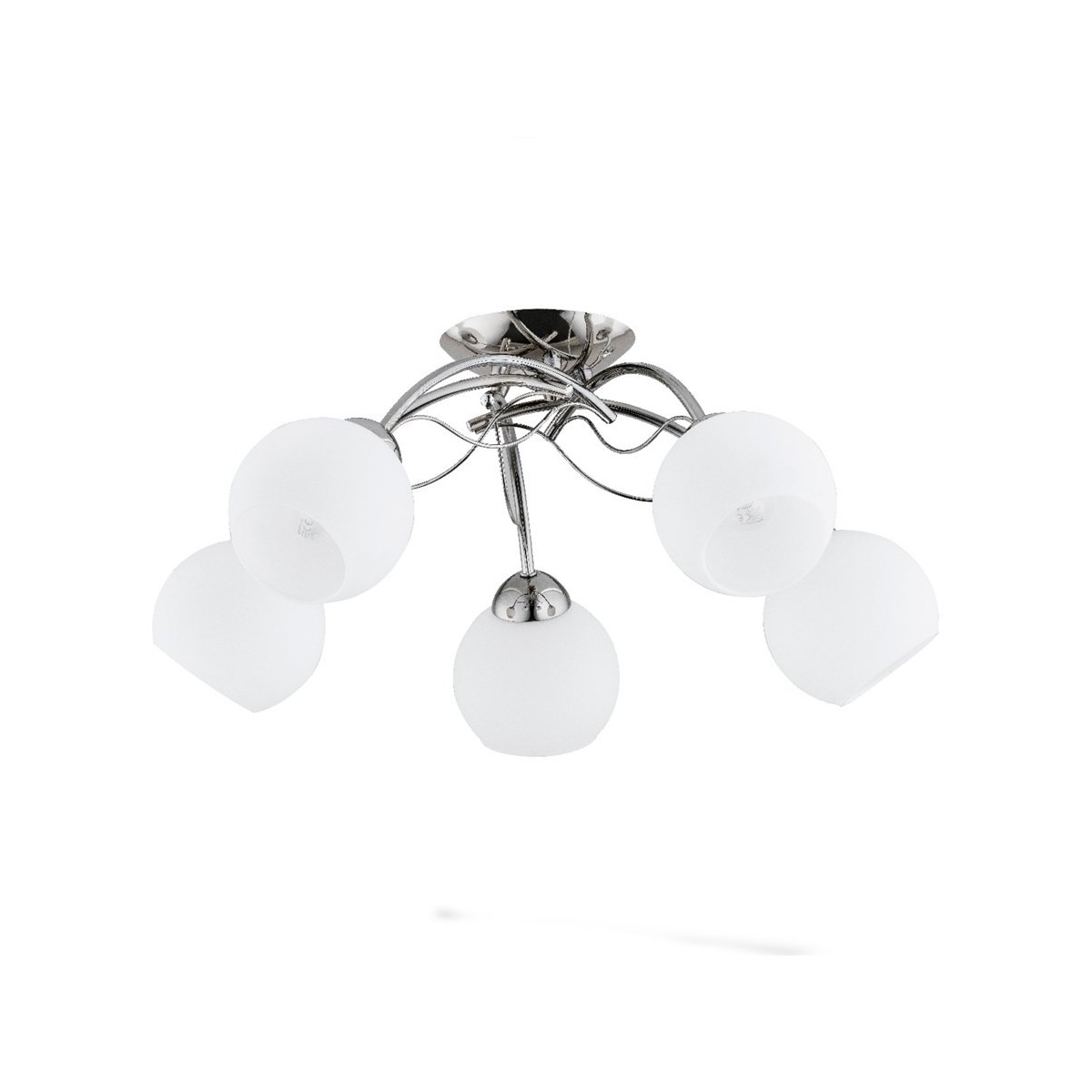 LAMPA SUFITOWA ALFA DALLEN CHROM 5xE27